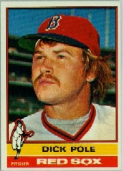 1976 Topps Baseball Cards      326     Dick Pole
